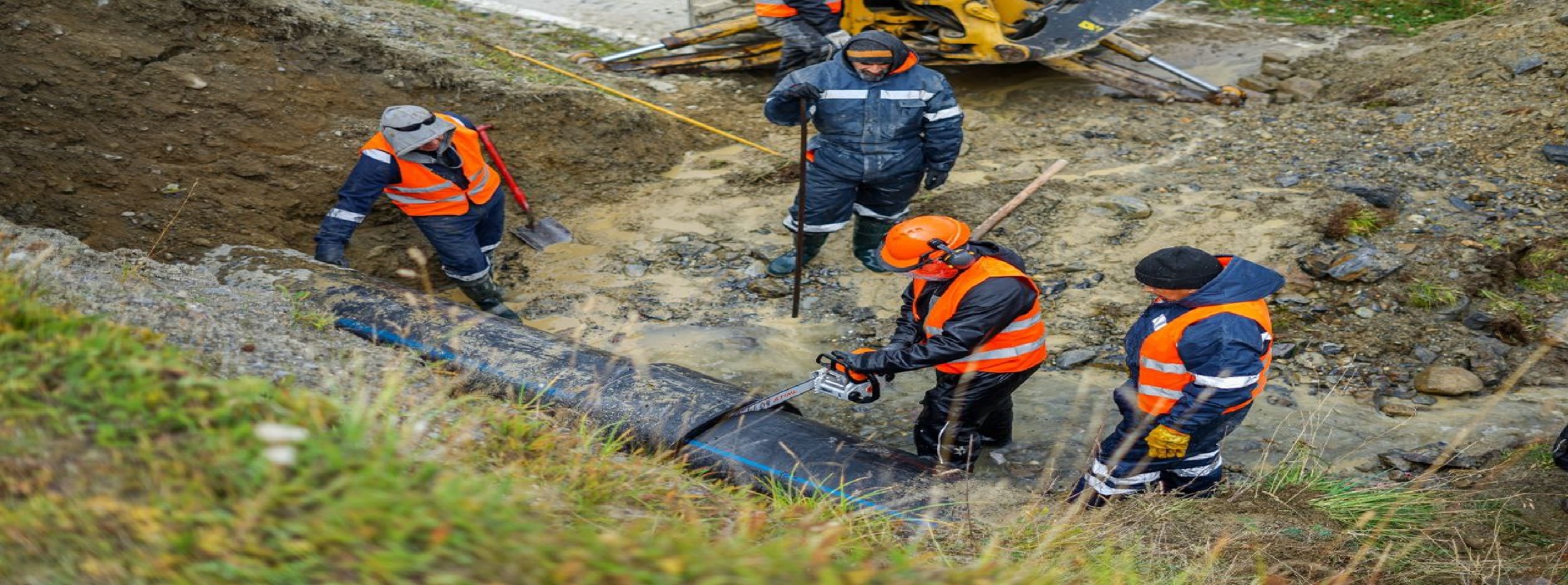 Obras en el acueducto: la DPOSS realiza tareas…