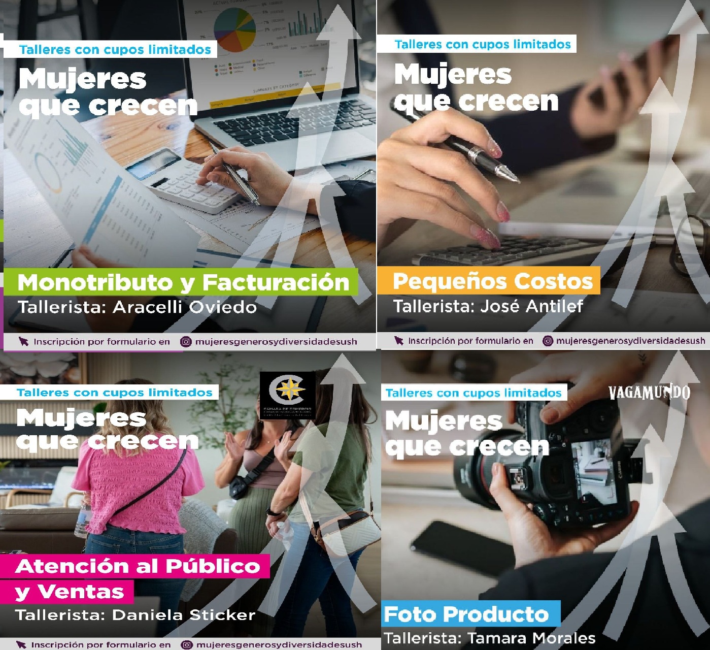 “Mujeres que Crecen”: un ciclo de…