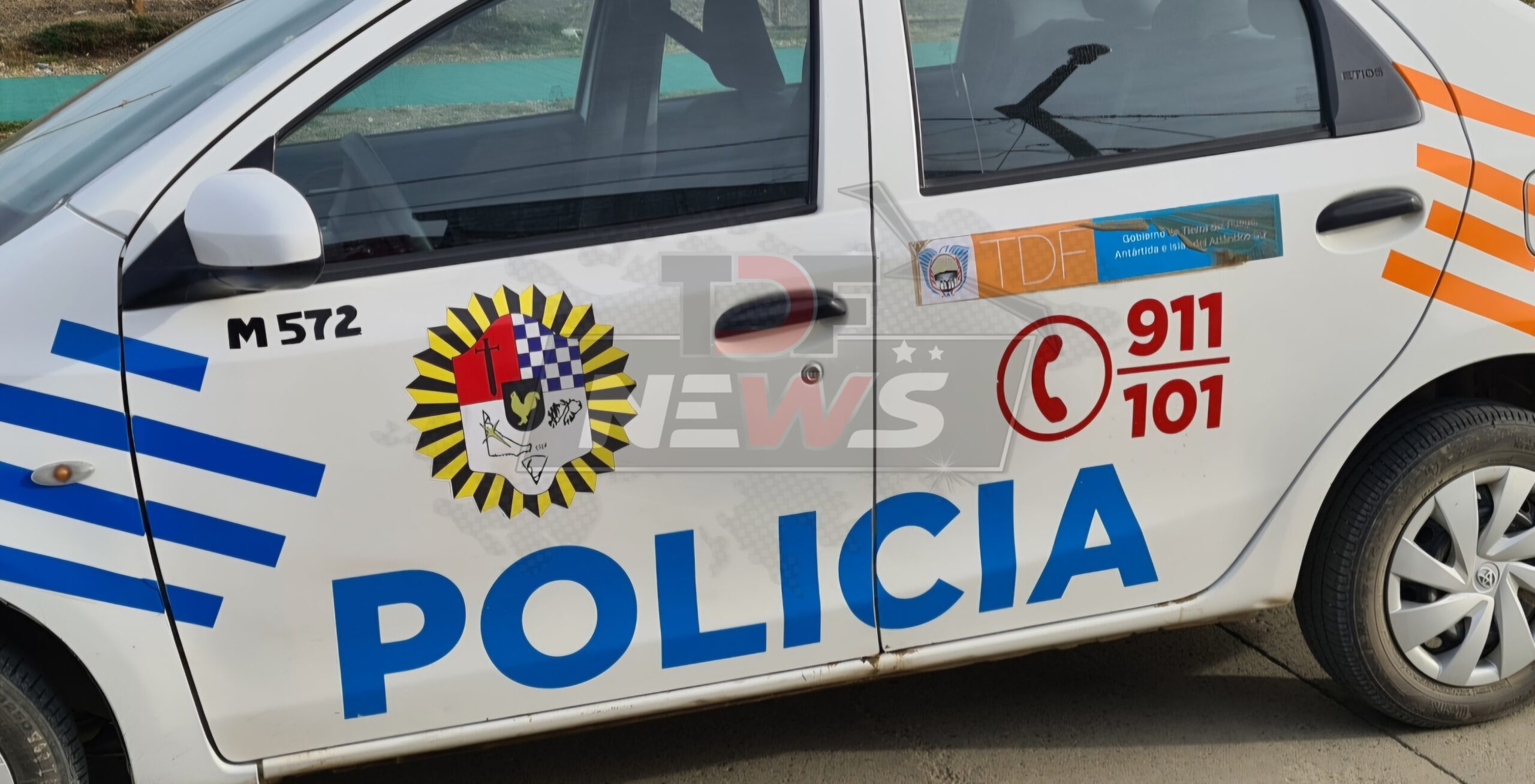 Joven motociclista hospitalizado tras fuerte choque en el centro de Ushuaia