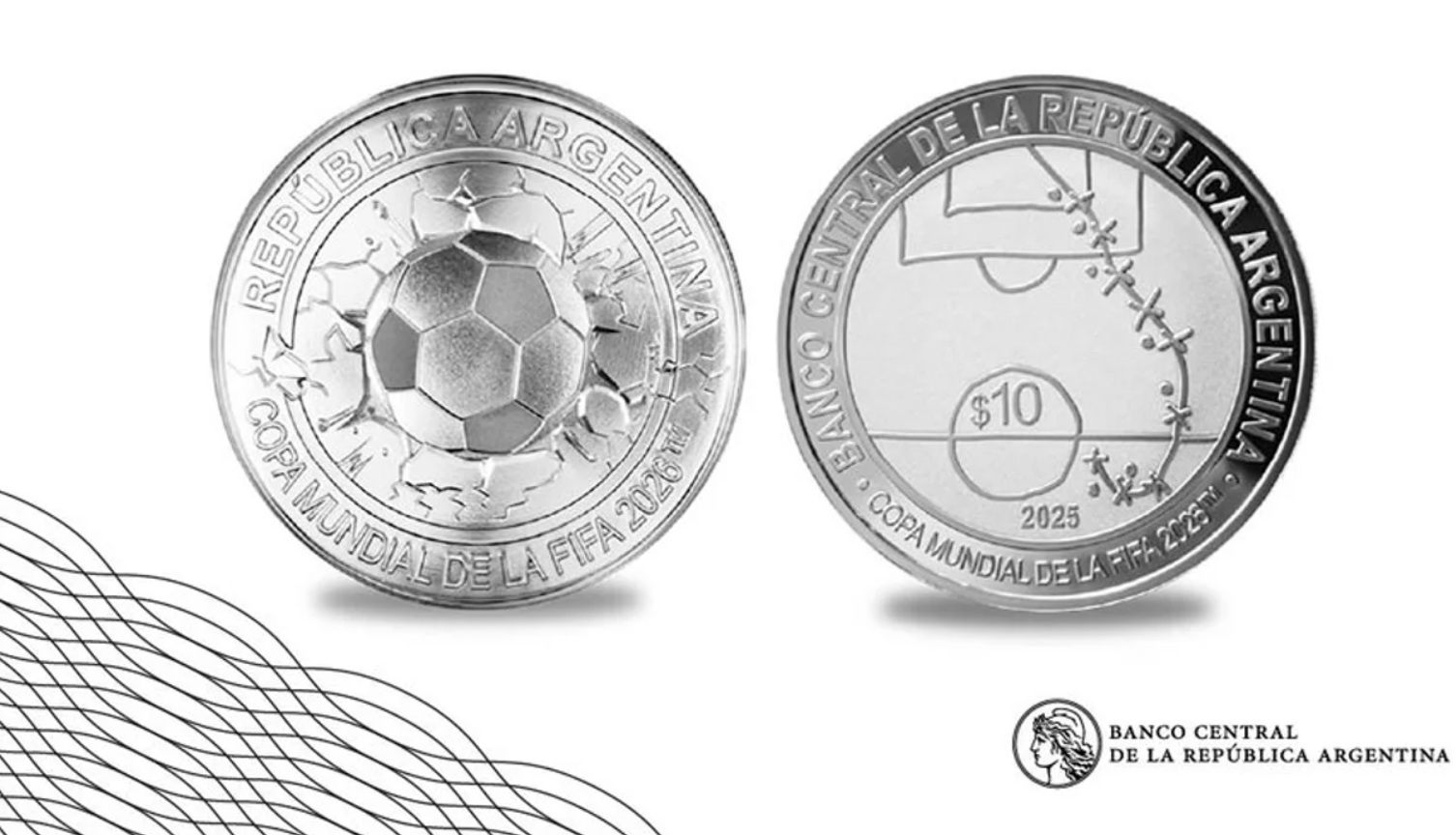 Polémica por la nueva moneda del Banco Central: homenajea el gol a Inglaterra pero omite a Maradona