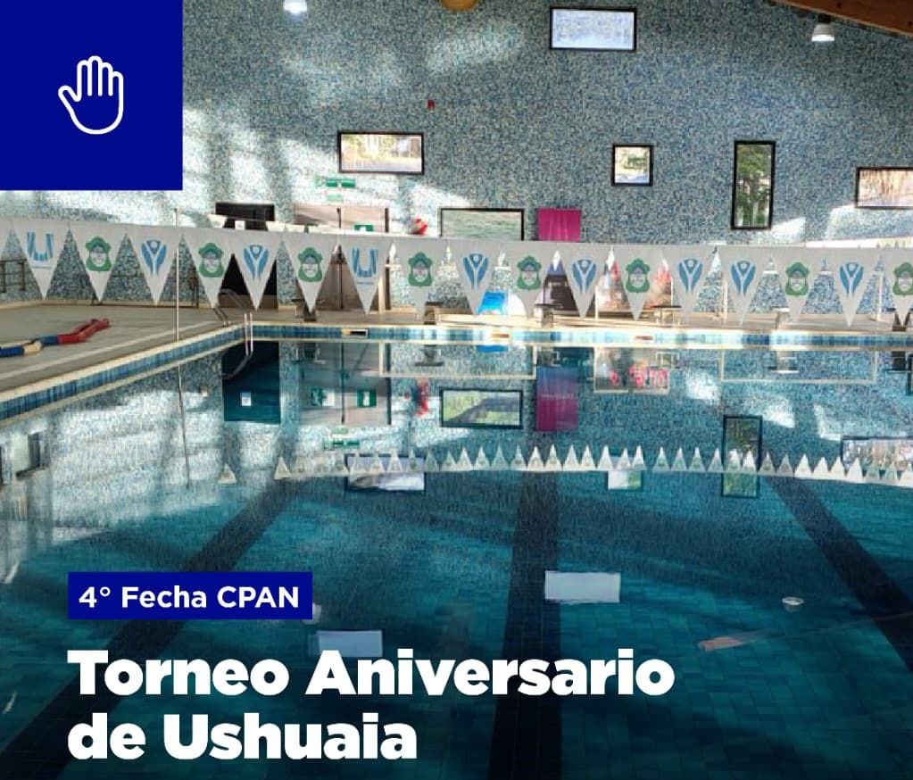 Más de 150 nadadores participarán del Torneo “Aniversario de Ushuaia” en el Polo Deportivo Héroes de Malvinas