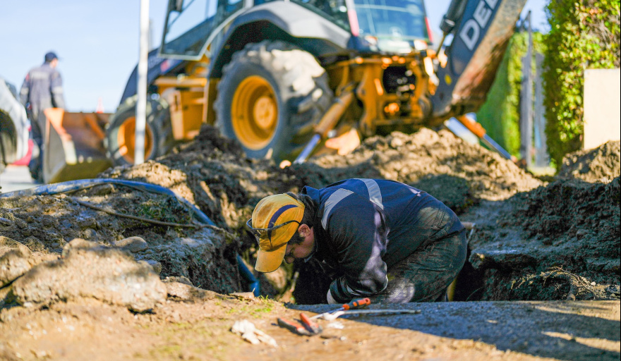 Ushuaia: continúan los cortes y la baja presión de agua en varios barrios de la ciudad