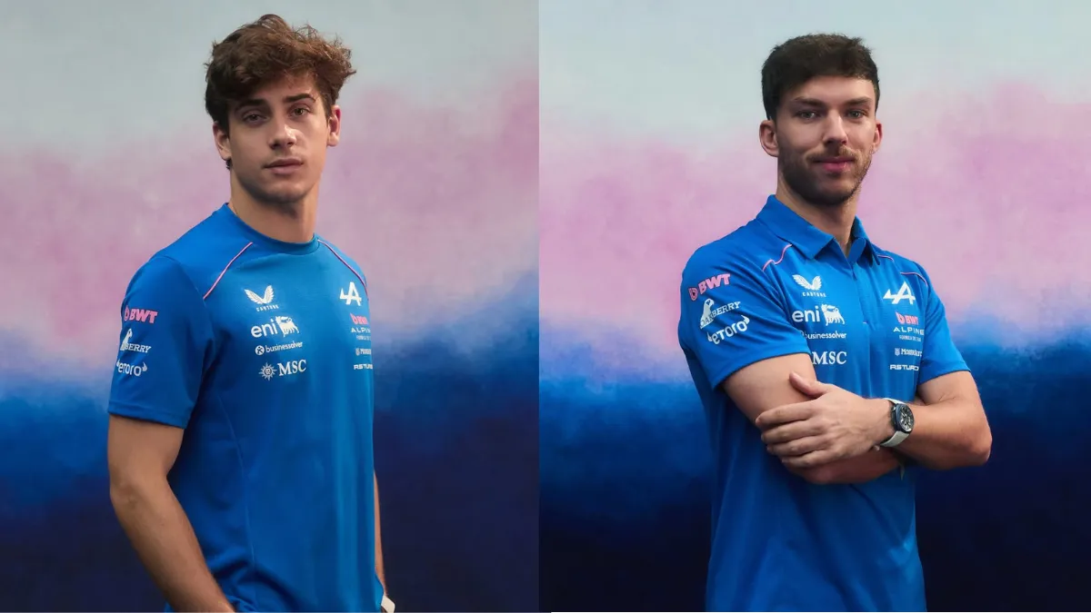 Alpine presentó su indumentaria oficial para la temporada 2026 con Franco Colapinto como imagen