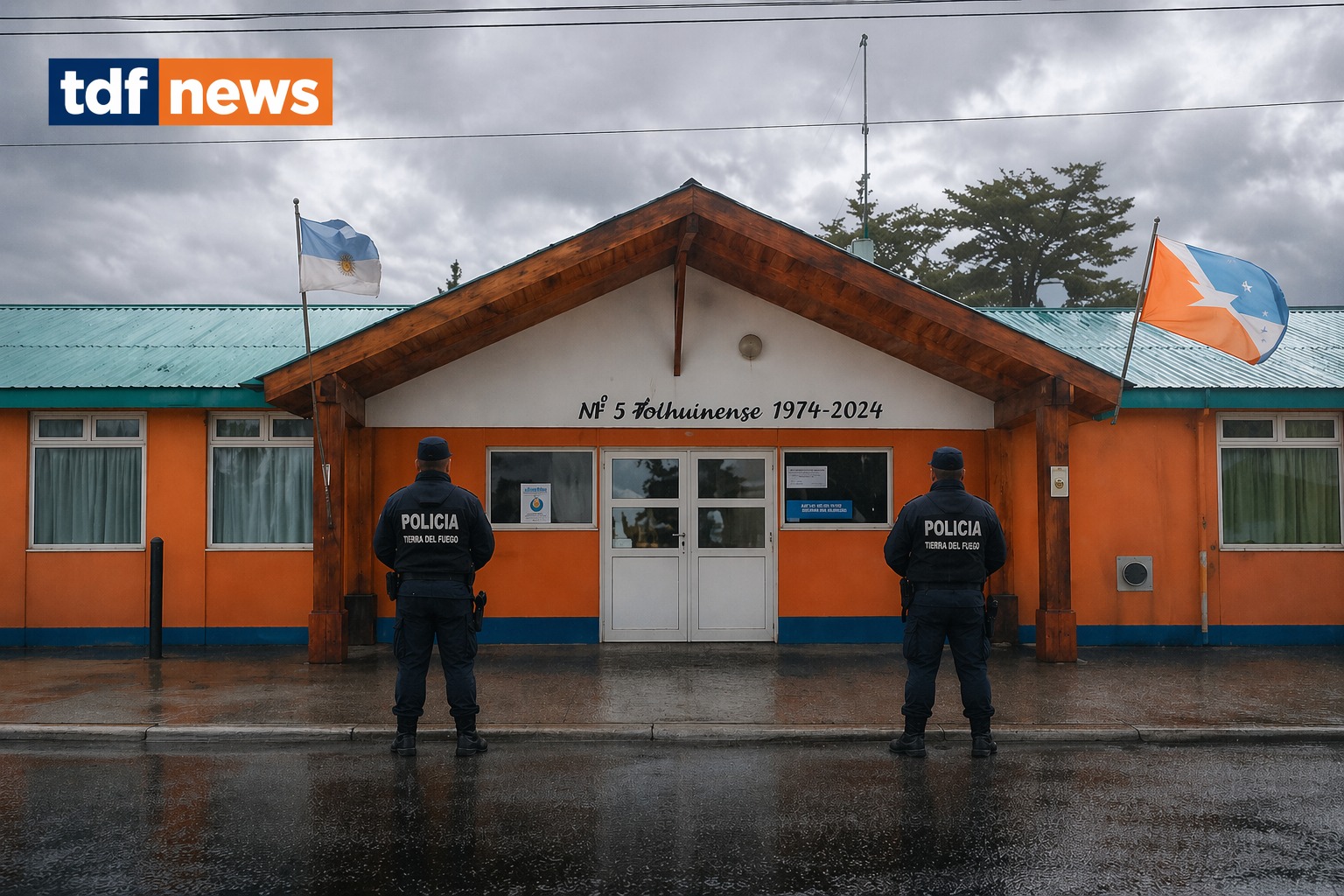 Refuerzan la seguridad en la Escuela N° 5 de Tolhuin tras nuevas amenazas