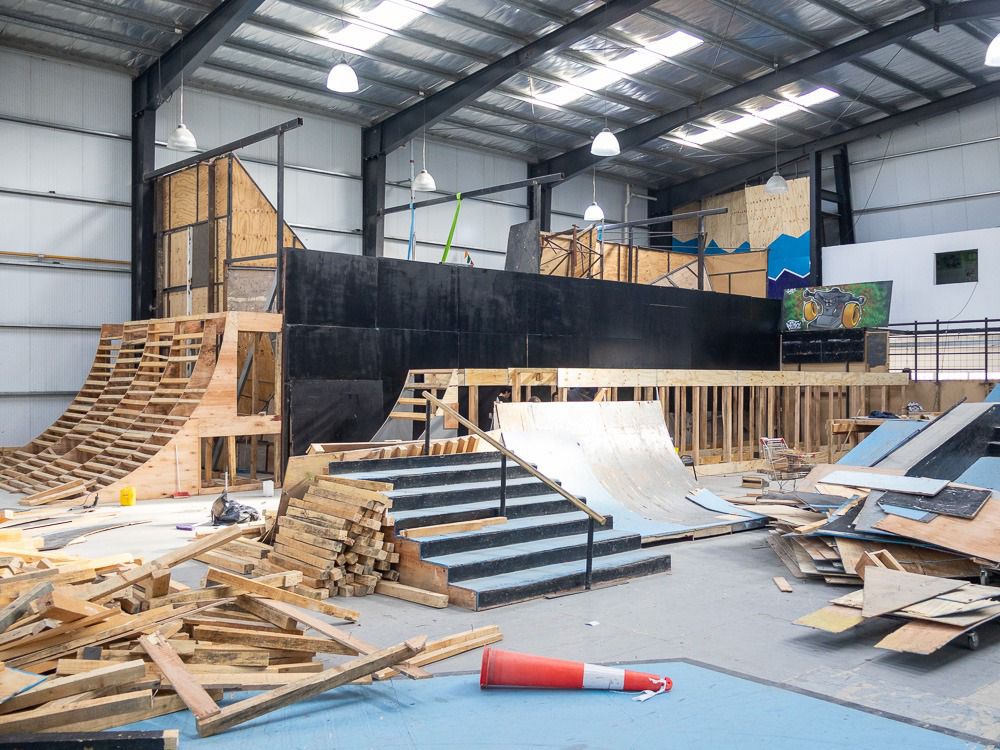 Avanza la puesta en valor del Parque de Deportes Urbanos en Río Grande