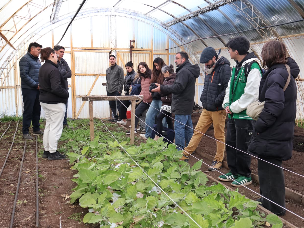 El Municipio presentó avances de la chacra agroexperimental “Germán Asencio” junto a la UNTDF