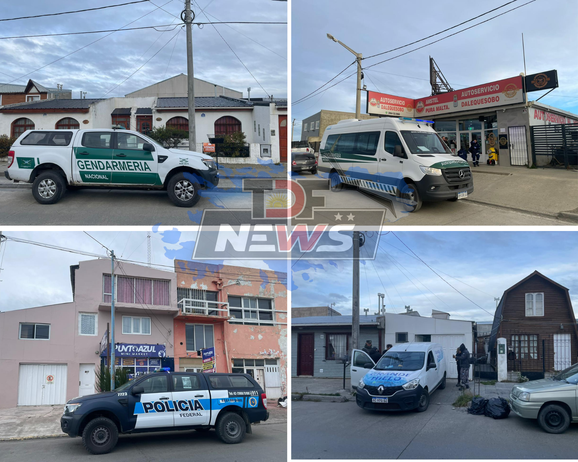 Contrabando a Chile: 12 allanamientos en Río Grande por una red de cigarrillos ilegales