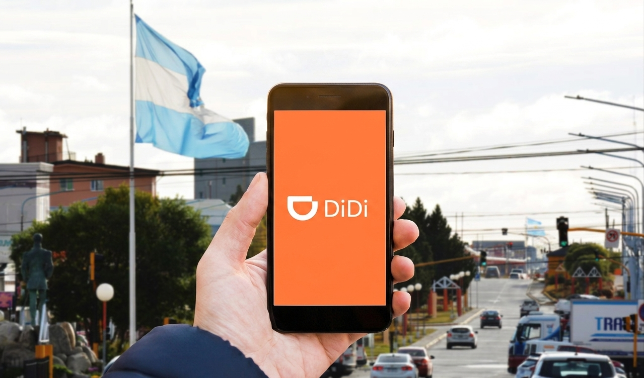 DiDi ya opera en Tierra del Fuego y se lanzó oficialmente en Ushuaia