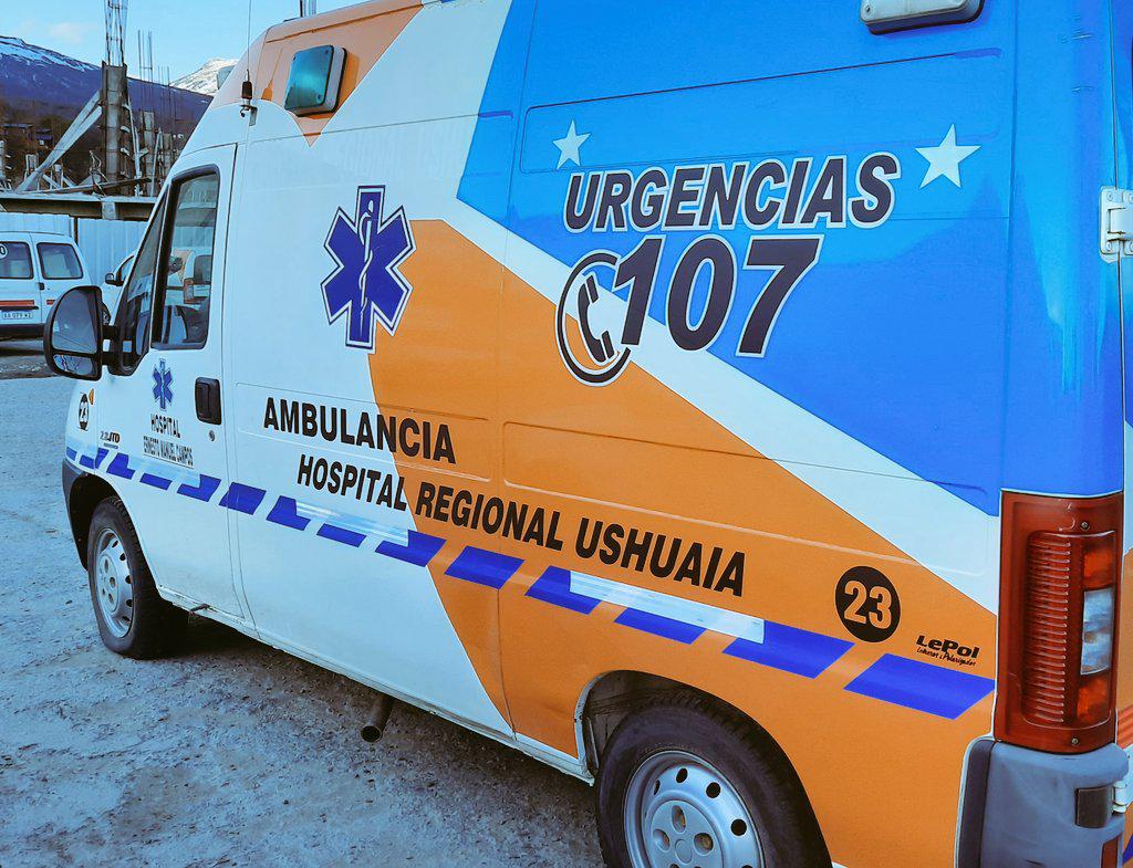Una mujer fue atropellada en Ushuaia y sufrió lesiones leves