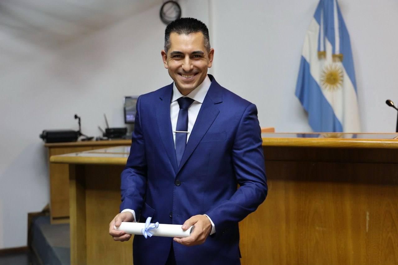Lucas Berber asumió como nuevo Juez Correccional y Contravencional de Ushuaia