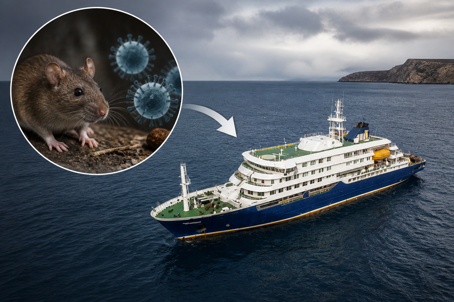 Tragedia en el Atlántico: un crucero que zarpó de Ushuaia registra tres muertes por hantavirus