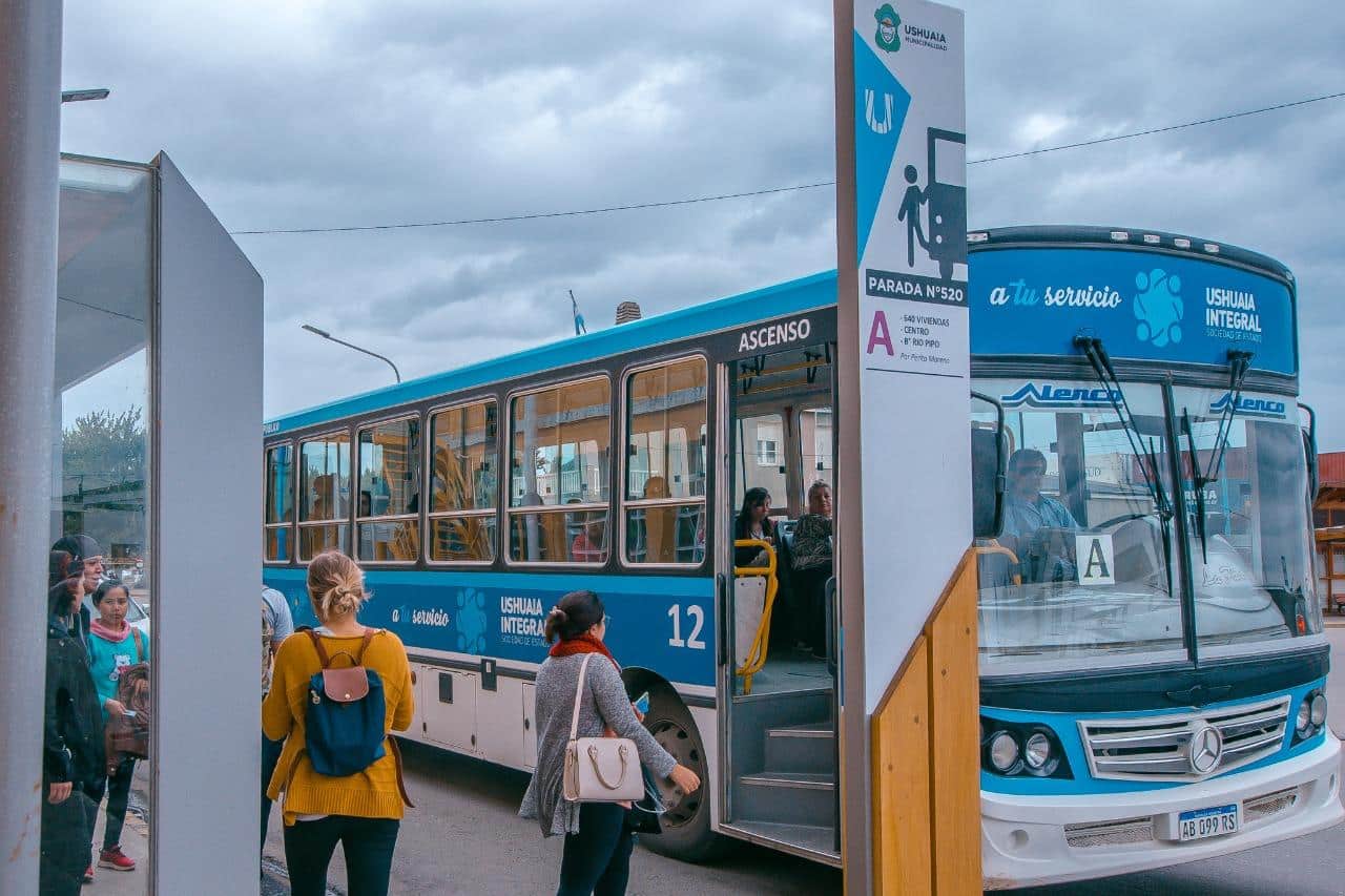 UISE analiza aumentar el boleto de colectivo en Ushuaia hasta los 1.550 pesos