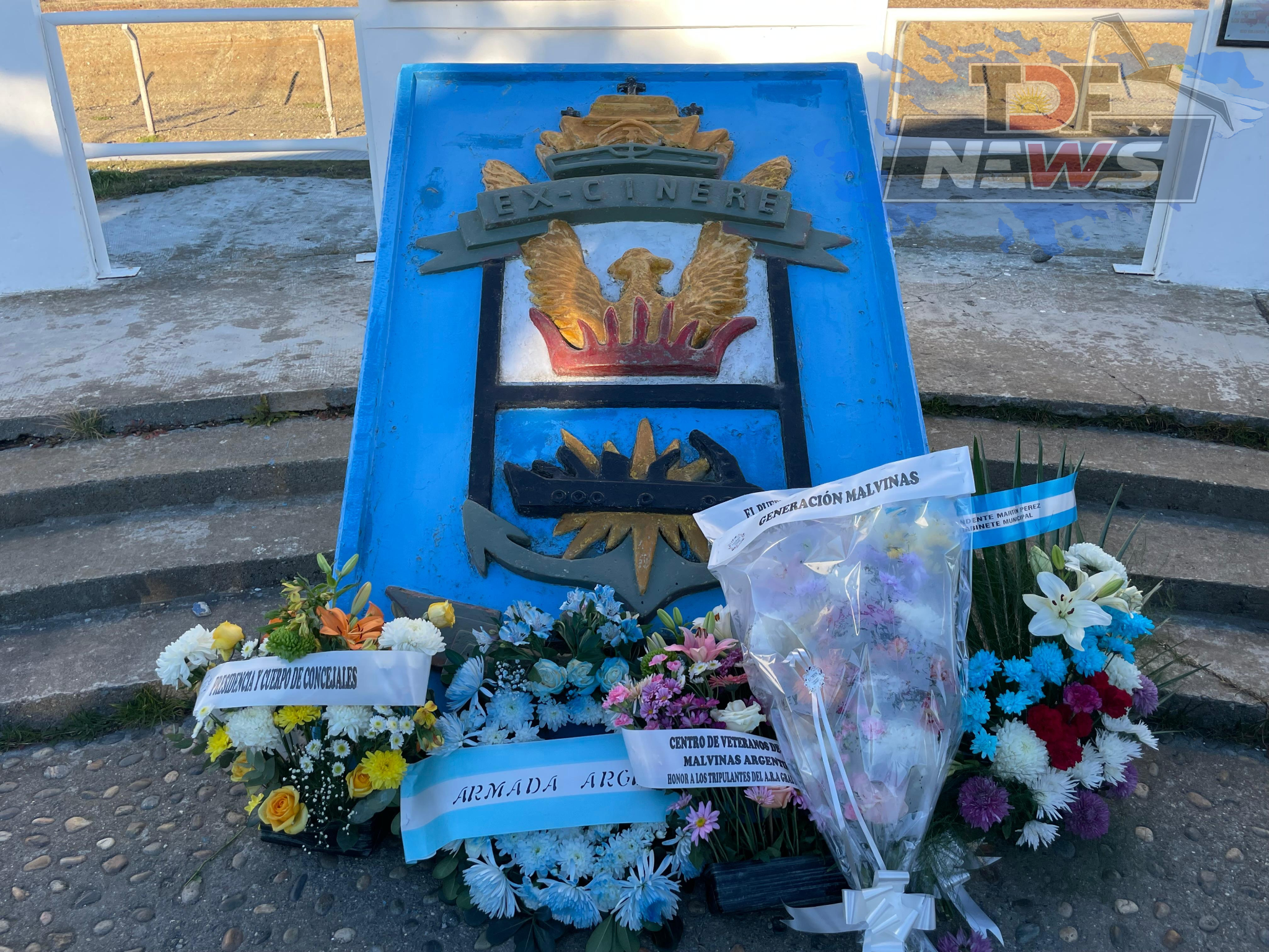 Río Grande homenajeó a los caídos del ARA General Belgrano a 44 años de su hundimiento