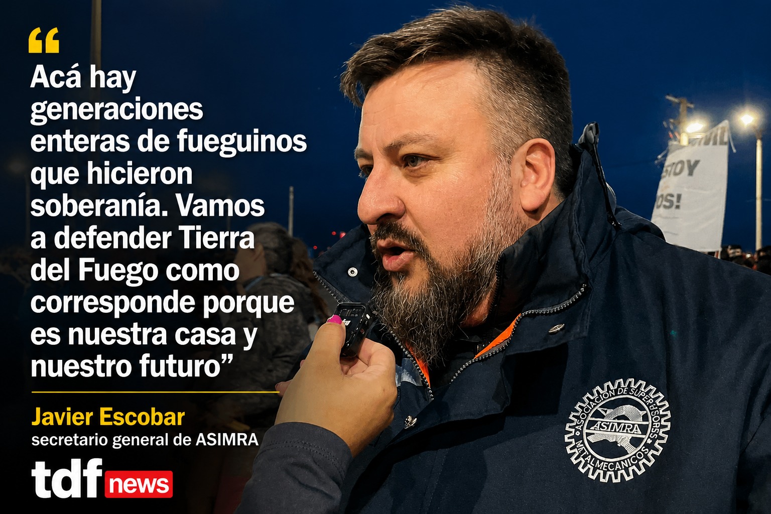Javier Escobar: “El ajuste del Gobierno nacional está golpeando a todos los sectores de la sociedad”