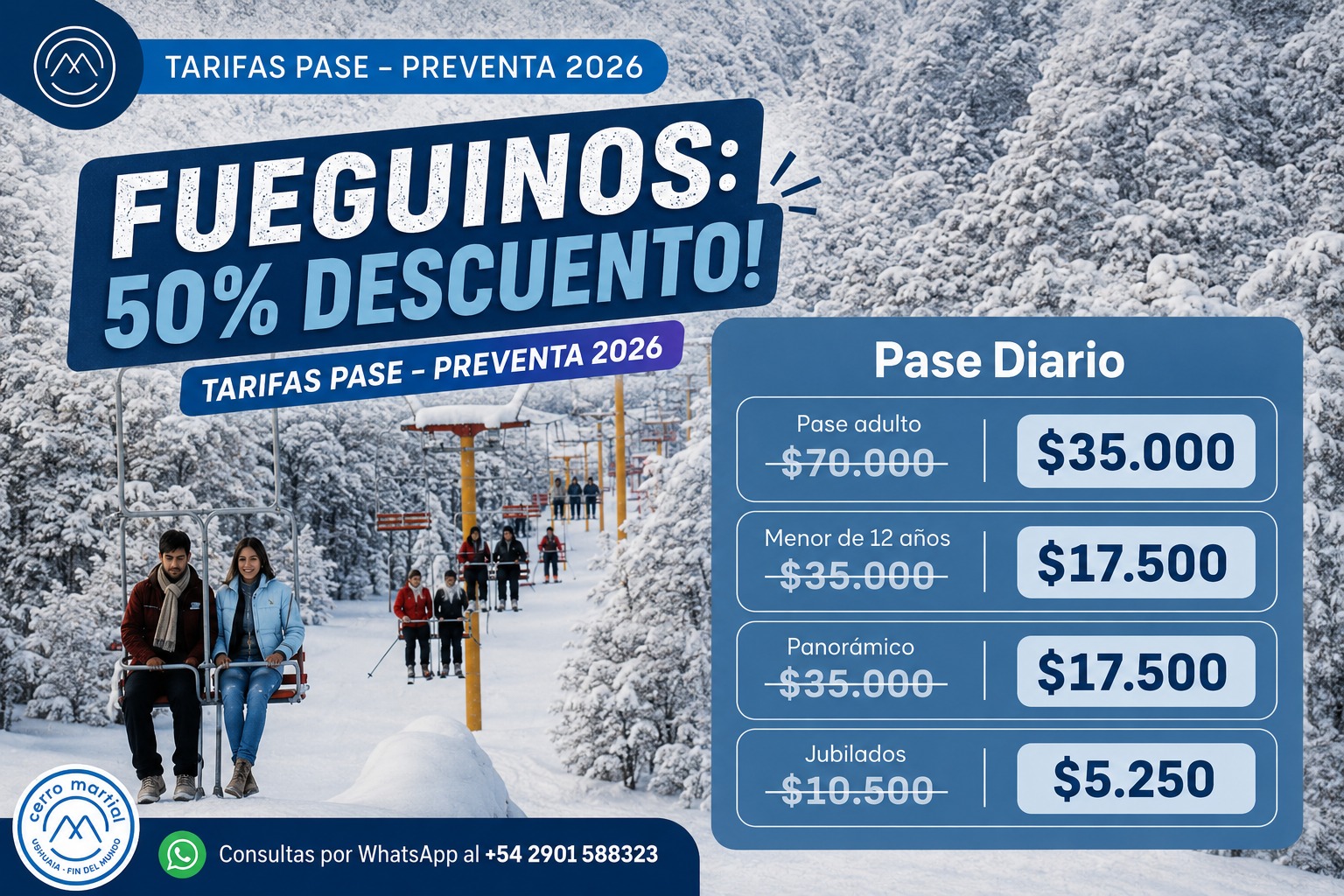 Vuelve la aerosilla del Cerro Martial: crece el debate por el acceso de los fueguinos