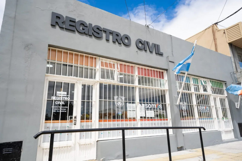 Crece la demanda de trámites y el Registro Civil detecta mayor llegada de personas a Tierra del Fuego