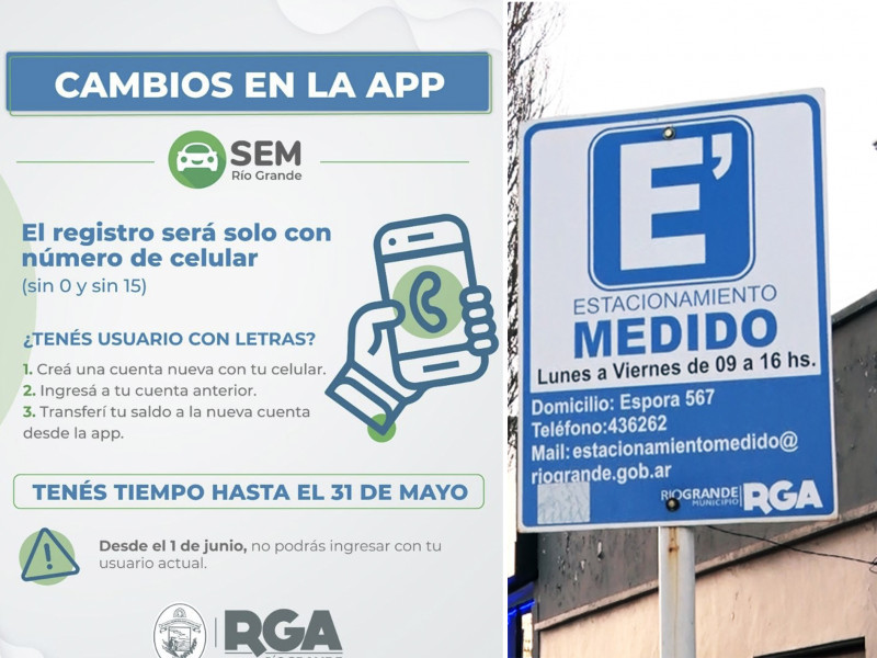 Actualizan la App del Estacionamiento Medido y piden a los usuarios modificar sus cuentas antes del 1 de junio