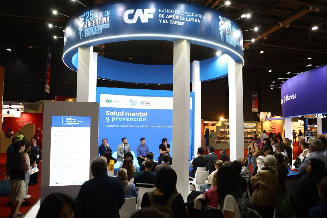 Río Grande participó en la Feria del Libro en un panel sobre salud mental y consumos problemáticos