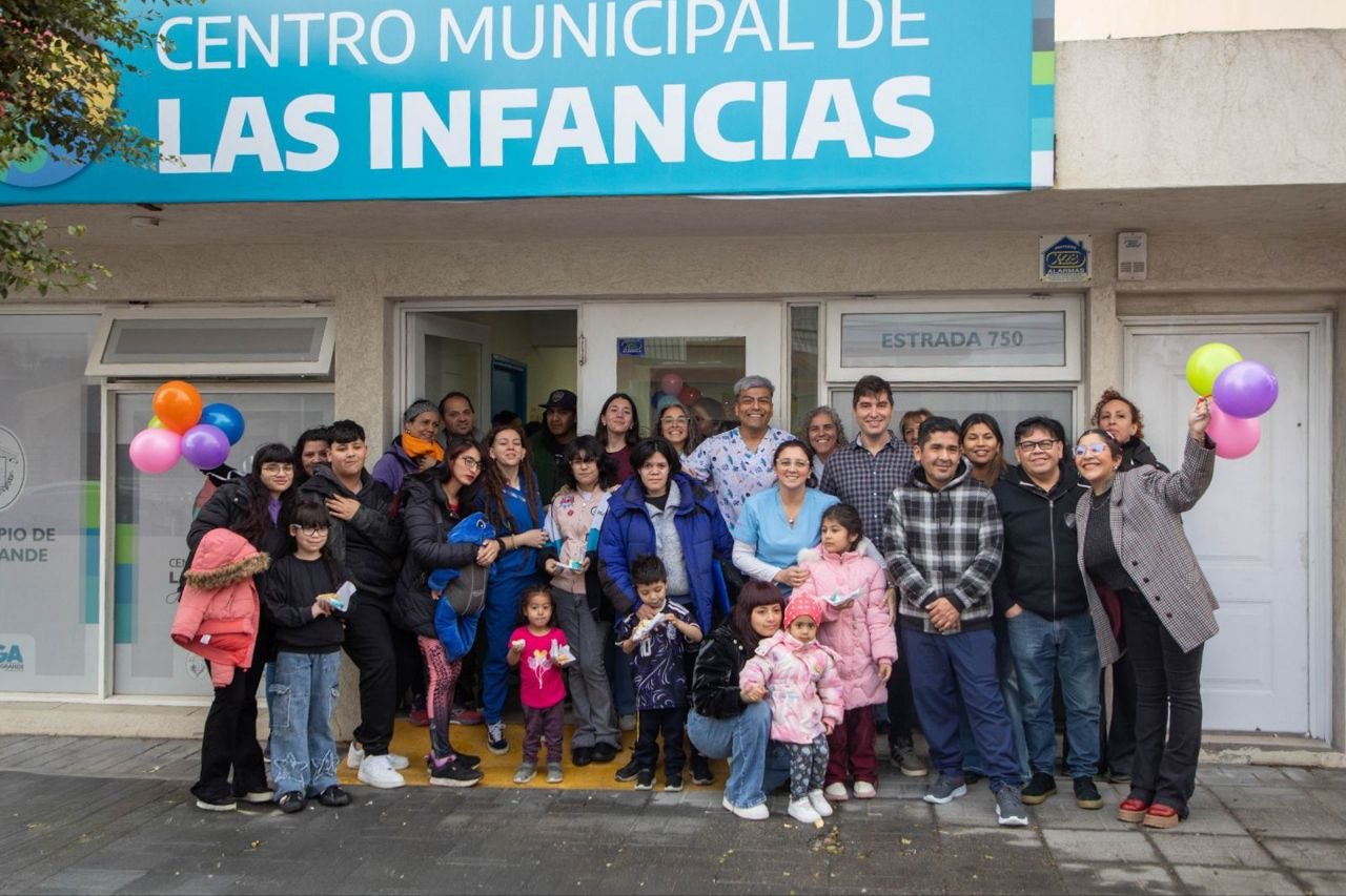 El Centro Municipal de las Infancias cumple 5 años acompañando a familias de Río Grande