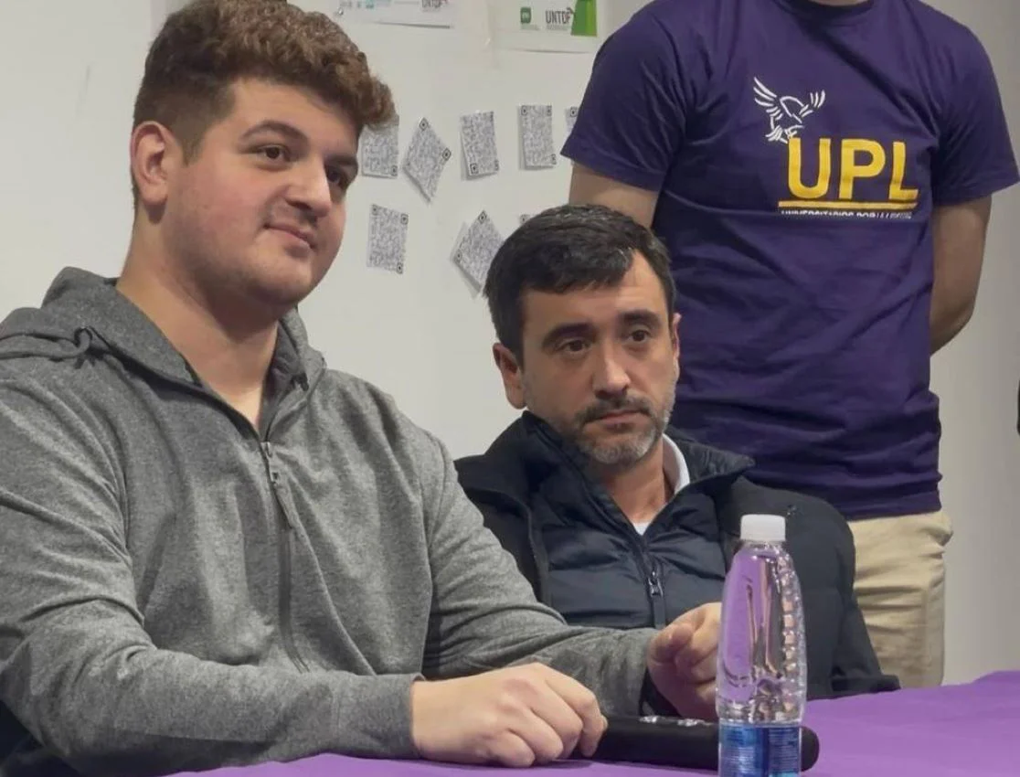 Coto denunció que no lo dejaron exponer sobre reforma electoral en la UNTDF