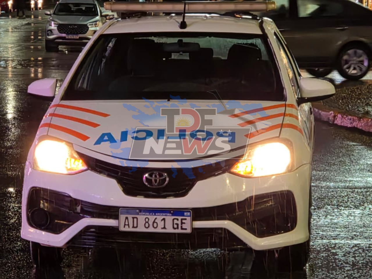 Detuvieron a un hombre cuando intentaba robar en un auto estacionado en Ushuaia