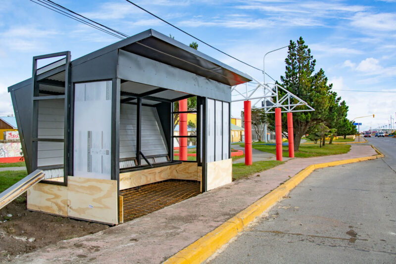 El Municipio completará en los próximos días las nuevas garitas instaladas en distintos sectores de la ciudad