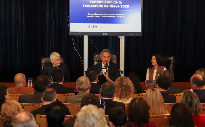 Lanzaron la temporada de nieve 2026 y anticipan buenas expectativas para el turismo invernal