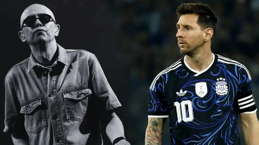 Emotivo mensaje del Indio Solari a Messi salió a la luz tras su fallecimiento