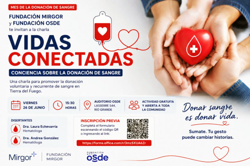 “Vidas Conectadas”: invitan a una charla…