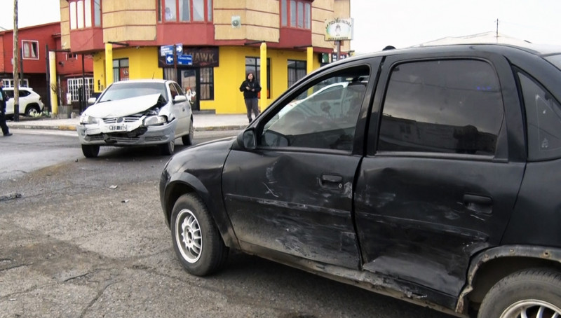 Dos niños fueron hospitalizados tras un choque en una transitada esquina de Río Grande