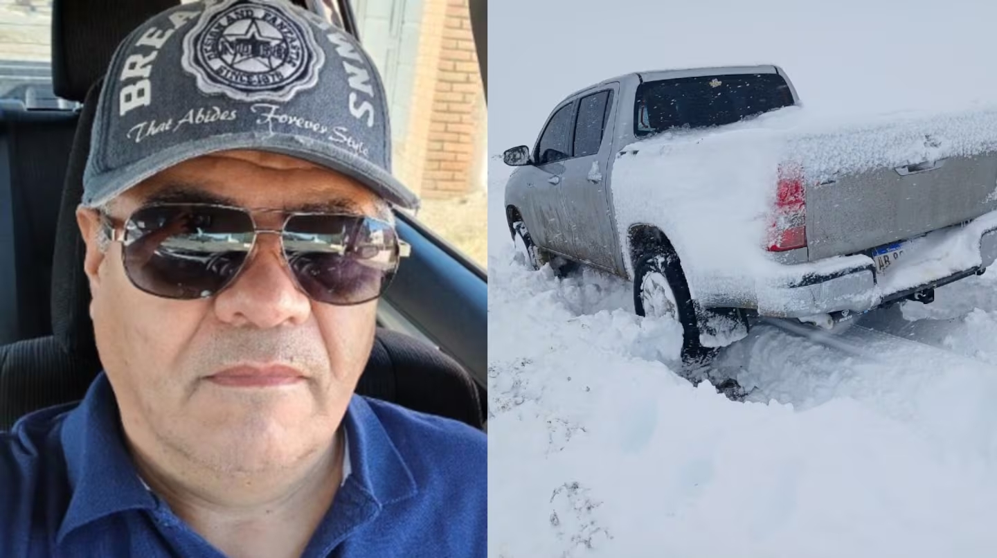 Nos preocupaba quedarnos sin combustible”: habló el hombre rescatado tras 44 horas atrapado en la nieve