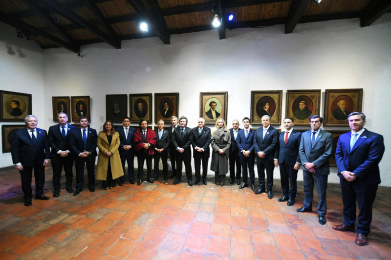 Milei ratificó su agenda de reformas y reunió&hellip;
